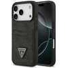 Dėklas Guess 4G Double Card Triangle skirtas Apple iPhone 17 Pro juodos spalvos