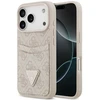 Dėklas Guess 4G Double Card Triangle do iPhone 18 Pro Max / 17 Pro Max rožinė