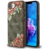 Guess 4G Flowers Print MagSafe dėklas iPhone 16e - ruda