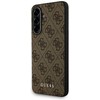 GUESS dėklas skirtas Samsung Galaxy A36 GUHCSA36G4GFBR (PU 4G Classic) rudos spalvos