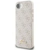Dėklas Guess 4G Script Logo MagSafe iPhone 16e Case - Rožinė