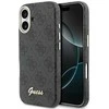 Dėklas GUESS case for IPHONE 17 compatible with MagSafe GUHMP17S5P4FWMSK (PU FW 4G Script) juodas