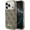 Dėklas GUESS case for IPHONE 17 Pro Max compatible with MagSafe GUHMP17X5P4FWMSW (PU FW 4G Script) ruda