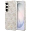 Cg Mobile Sas Dėklas Guess 4G Script MagSafe do Samsung Galaxy S26 rožinė