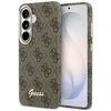 Dėklas Guess 4G Script MagSafe do Samsung Galaxy S26 ruda