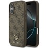 GUESS dėklas, skirtas IPHONE 17, suderinamas su „MagSafe GUHMP17SP4SM4MW“ (PU 4G Small 4G ir Classic), rudas