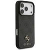 Guess 4G Small Classic Logo MagSafe dėklas, skirtas iPhone 18 Pro / 17 Pro, juodas