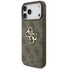 Dėklas Cg Mobile Sas Guess 4G Strap 4G Classic Logo case for Iphone 18 Pro Max / 17 Pro Max ruda