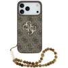 Dėklas Cg Mobile Sas Guess 4G Strap 4G Classic Logo case for Iphone 18 Pro Max / 17 Pro Max ruda