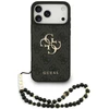Dėklas Guess 4G Strap 4G Classic Logo do iPhone 18 Pro Max / 17 Pro Max juoda