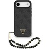 Guess 4G Strap Triangle Logo MagSafe - dėklas skirtas Apple iPhone Air juodas