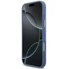 Dėklas Guess 4G Strass Logo MagSafe do iPhone 18 Pro Max / 17 Pro Max mėlyna