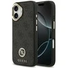 GUESS dėklas, skirtas IPHONE 17, suderinamas su MagSafe GUHMP17SP4GRMDEK (PU W/ 4G Strass Logo) juodas