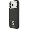 Dėklas Guess 4G Strass Logo MagSafe do iPhone 18 Pro Max / 17 Pro Max juoda
