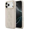 GUESS dėklas, skirtas IPHONE 17 Pro Max, suderinamas su MagSafe GUHMP17XPG4SEMCP (PU su 4G juostele), rožinis