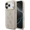 Dėklas Guess 4G Stripe MagSafe skirtas Apple iPhone 17 Pro rožinės spalvos