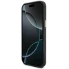 Dėklas Guess 4G su portfelem i smyczą Magsafe do iPhone 18 Pro / 17 Pro juoda