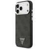 Dėklas Guess 4G Triangle Logo MagSafe Case for iPhone 17 Pro Max / 18 Pro Max - Juodas & Sidabrinis