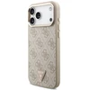 Dėklas Guess 4G Triangle Logo MagSafe Case for iPhone 17 Pro Max / 18 Pro Max - Rose Gold