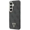 „Guess 4G“ trikampio logotipo „MagSafe“ dėklas, skirtas „Samsung Galaxy S26+“, juodas