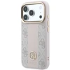 Dėklas Guess 4G with Stripe Round and Classic Logos MagSafe do iPhone 18 Pro / 17 Pro rožinė