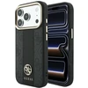 Dėklas Guess 4G with Stripe Round and Classic Logos MagSafe do iPhone 18 Pro Max / 17 Pro Max juoda