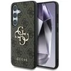 Guess Big 4G Logo Classic Logo Samsung Galaxy S25 dėklas telefonui rudos spalvos