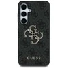 Guess PU 4G Metal Logo dėklas skirtas Samsung Galaxy S25 Ultra pilkos spalvos