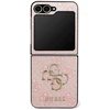 Guess Big 4G Logo Classic Logo dėklas skirtas Samsung Galaxy Z Flip7 rožinės spalvos