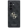 Guess PU 4G Metal Logo dėklas Samsung Galaxy Z Fold 8 Ultra pilkos spalvos