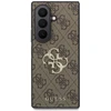 Guess PU 4G Metal Logo dėklas Samsung Galaxy Z Fold 8 Ultra rudos spalvos