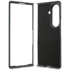 Guess PU 4G Metal Logo dėklas Samsung Galaxy Z Fold 8 Ultra pilkos spalvos