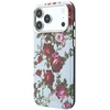 Dėklas Guess Blossom Roses Print MagSafe do iPhone 18 Pro / 17 Pro mėlyna