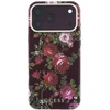 Dėklas Guess Blossom Roses Print MagSafe do iPhone 18 Pro Max / 17 Pro Max bordo spalvos
