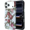 Dėklas Guess Blossom Roses Print MagSafe do iPhone 18 Pro Max / 17 Pro Max mėlyna