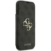 Dėklas Guess Book 4G Metal Logo do iPhone 18 Pro Max / 17 Pro Max juoda