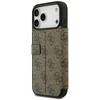 Dėklas Guess Book 4G Metal Logo do iPhone 18 Pro Max / 17 Pro Max ruda