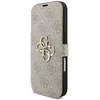 Dėklas Guess Book 4G Metal Logo do iPhone 18 Pro / 17 Pro rožinė