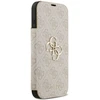 Dėklas Guess Book 4G Metal Logo do iPhone 18 Pro Max / 17 Pro Max rožinė
