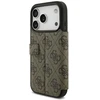 Dėklas Guess Book 4G Metal Logo do iPhone 18 Pro / 17 Pro ruda