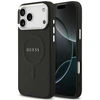 Dėklas Guess Classic Logo MagSafe skirtas iPhone 18 Pro / 17 Pro juodas
