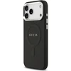 Dėklas Guess Classic Logo MagSafe skirtas iPhone 18 Pro / 17 Pro juodas