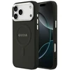 Dėklas Guess Classic Logo MagSafe telefonui 18 Pro Max / 17 Pro Max juodas
