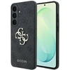 Guess Embossed 4G Ring Classic Logo MagSafe dėklas Samsung Galaxy S26 FE juodas