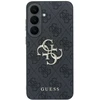 Guess Embossed 4G Ring Classic Logo MagSafe dėklas Samsung Galaxy S26 FE juodas