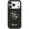 Dėklas Guess Fixed Glitter Big 4G Case for iPhone 17 Pro / 18 Pro - Juodas