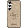 GUESS dėklas skirtas Samsung Galaxy S25 Ultra GUHCS25LHG4SGD (Fixed Glitter Big 4G) aukso spalvos