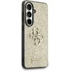 „Dėklas Guess“ fiksuotas blizgus didelis metalinis 4G logotipas, skirtas „Samsung Galaxy S26“ zlotams