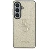 „Dėklas Guess“ fiksuotas blizgus didelis metalinis 4G logotipas, skirtas „Samsung Galaxy S26“ zlotams