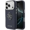 Dėklas GUESS case for IPHONE 17 Pro Max GUHCP17X5PS4RGGB (PU FW Resin Logo) mėlynas